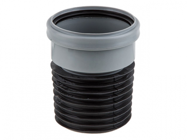Муфта вставная ВК ПП 110/110, черн., РТП (Для внутренней канализации) (33484)
