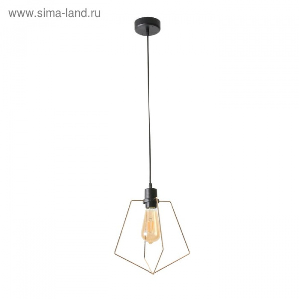 Светильник "Компакт" 1x40Вт E27 черный 18х18х25-84 см./4200452