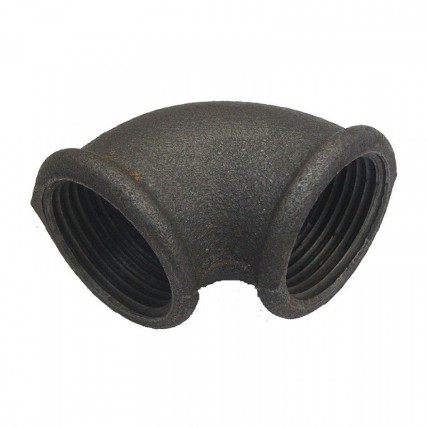 Угольник черный ДУ 32 резьба