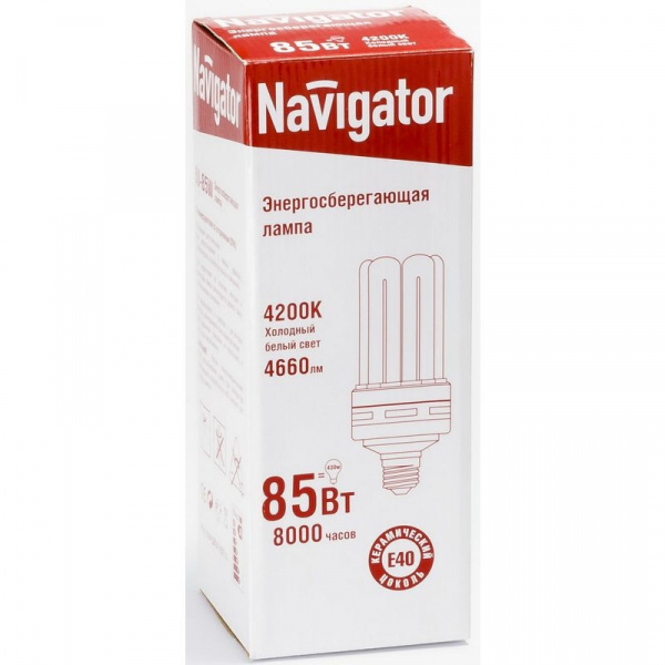 Лампа Navigator 6U 85W/840 E40 94080