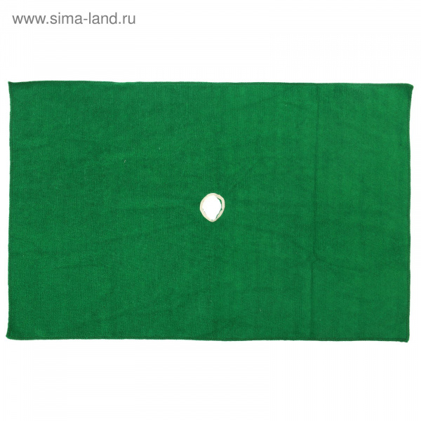 Тряпка из микрофибры с отверстием для швабры 50*75 1516965