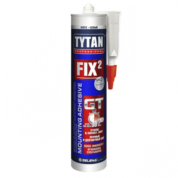 Tytan Professional Fix2 GT клей монтажный 290мл /73891