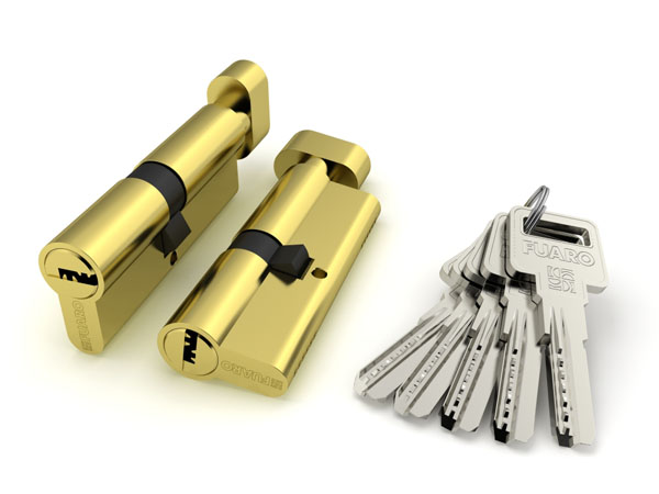 Цилиндровый механизм R600/80/35+10+35/ВВР/латунь/FUARO/289а