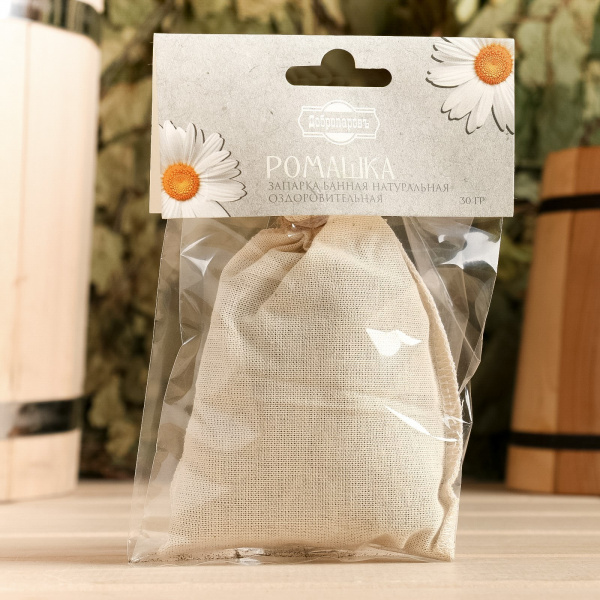 Запарка для бани натуральная "Ромашка" 30 гр /197382