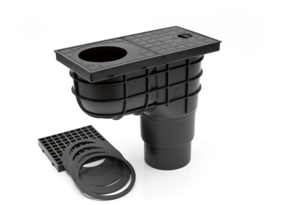 Трап UNICORN с нижним сливом D110 стандарт (325Е)