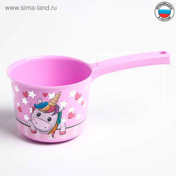 Ковш 1,5 л., ДЕКО, "Единорог" /4621544