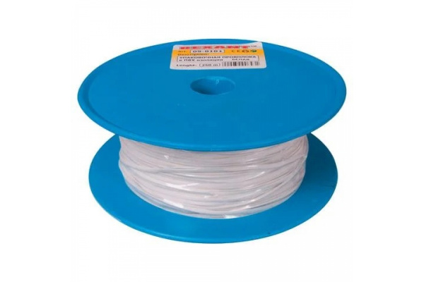 Проволока упаковочная катушка 250м белая