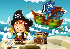 Фотообои DECOCODE Пират 4х2,8  41-0208 