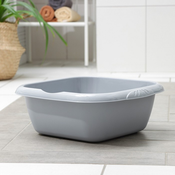 Таз хозяйственный квадратный Etna, 12 л /9130421