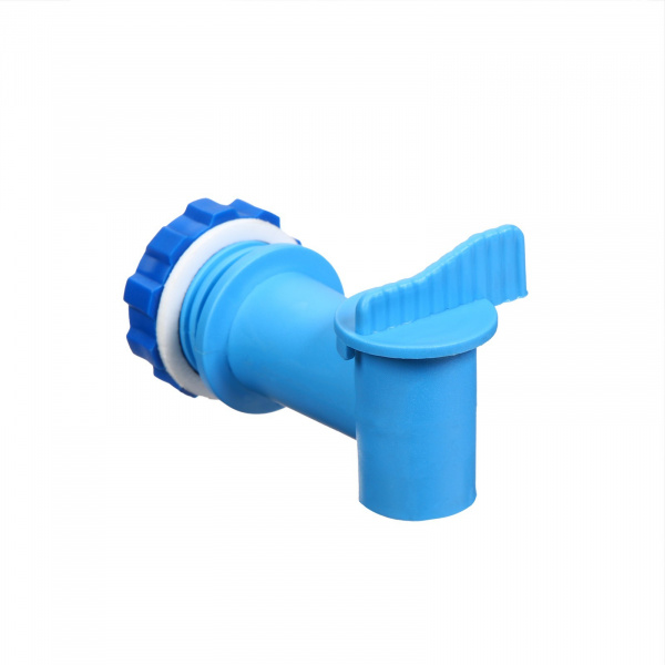 Кран для бака, бочки, канистры, d = 24 мм, синий /9517591