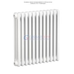 Радиатор стальной трубчатый белый ZENITH (Италия) бок. подключ. 500/100 8 секций