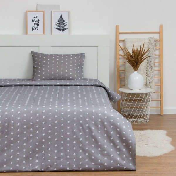 Постельное бельё LoveLife 1.5 сп «Звездочки» (вид 1) 147х210, 150х215, 50х70-1 шт, 7451239