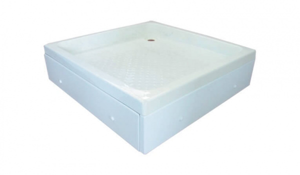 Поддон акриловый квадратный Аполло  80*80*21*5