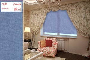 Рулонная штора Деним 060х175 /8988