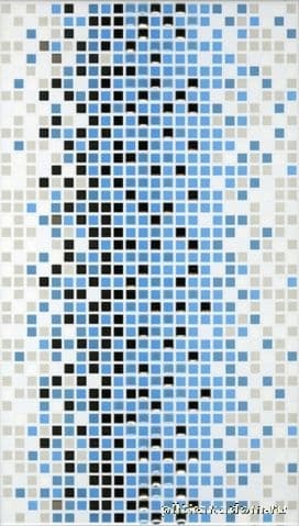 Декор Д 24 052 синий мозаика Стайл