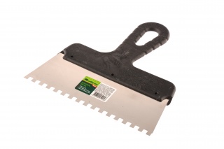 Шпатель из нержавеющей стали, 200 мм, зуб 6 х 6 мм/85464