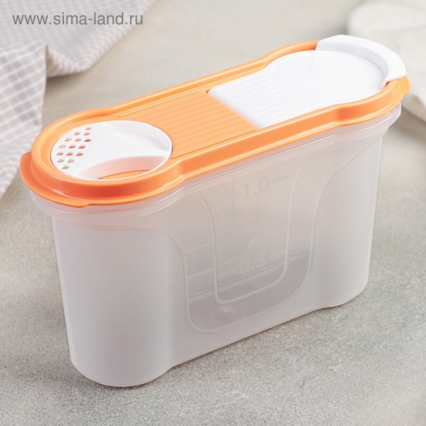 Банка "Стайл" 1,3л для сыпучих продуктов 4911861