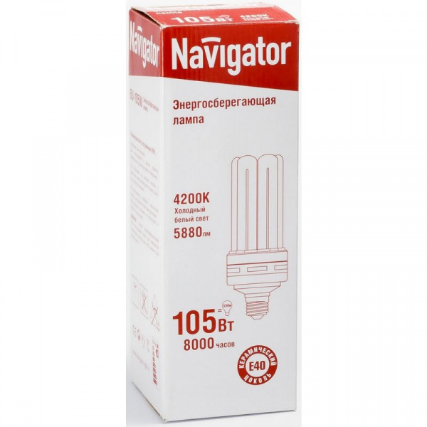 Лампа Navigator 6U 105W/840 E40 94081