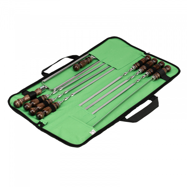 Набор шашлычный 9 предметов в сумке, Camping Palisad/69680