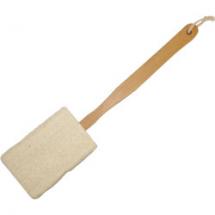 Мочалка из люфы MLF-084D (на ручке) , размер: 42 см