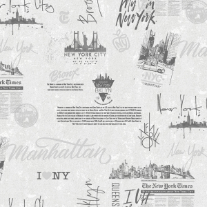 Обои ROSE Нью-Йорк мотив 88767 СН/ПР