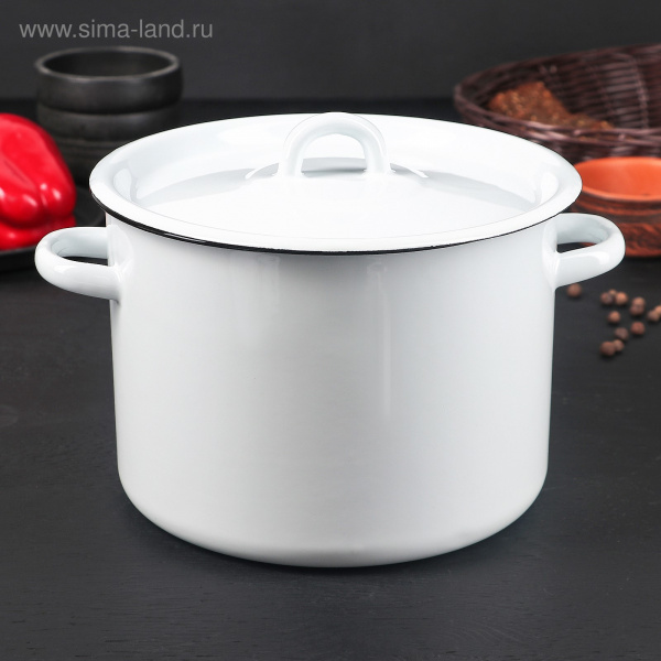 Кастрюля эмалированная 4,5л 01-1615  775311