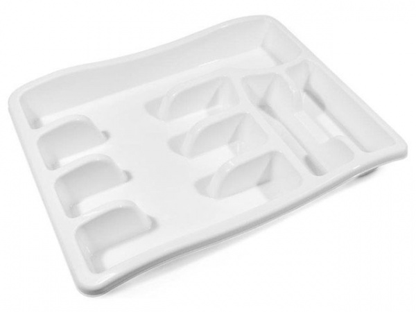 Лоток для столовых приборов Magic, снежно-белый, BEROSSI/ИК47201000