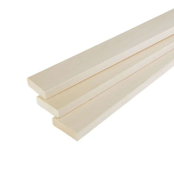 Полок ЛИПА сорт высший 300х9х2,6 см за 1шт Лесапилка 166  2829587