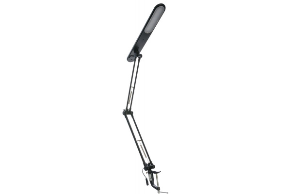 Светильник Camelion KD-785 С02 черный LED(настол. на струбцине, 5 Вт,230В,  4000К)