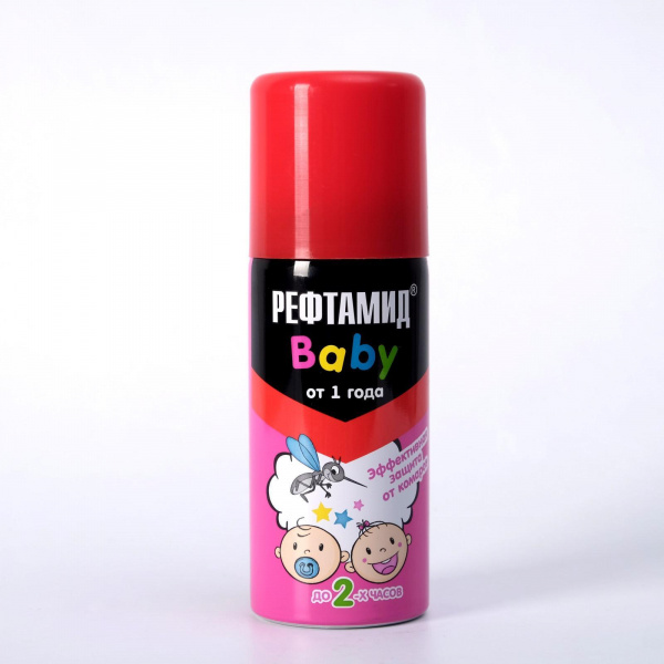 Аэрозоль репеллентный от комаров "Рефтамид" /3744624