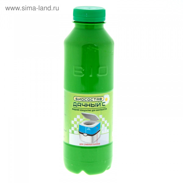 Биосостав Дачный-С 500мл. для сливных бачков биотуалетов 