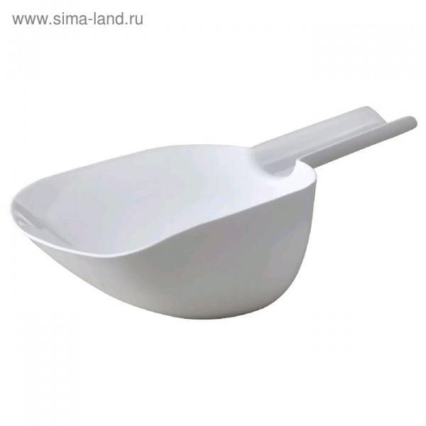 Совочек для сыпучих продуктов СВУЛЬТЕН, цвет белый/4688200