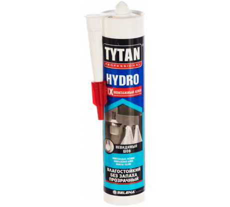 Tytan Professional клей монтажный Hydro fix 310мл/96184