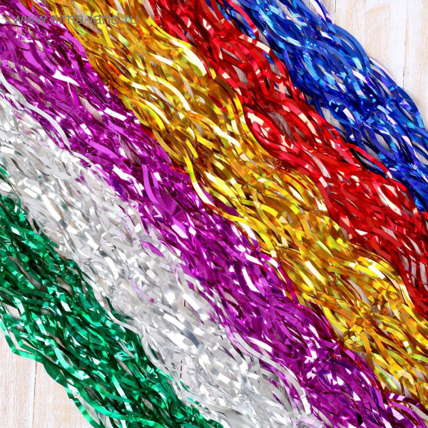 Дождик "Волна" (блеск, микс) /702536