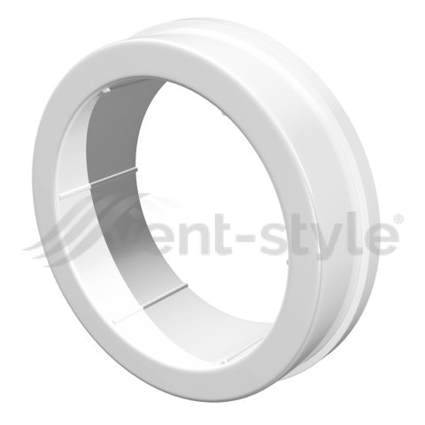 Соединитель круглых воздуховодов, центральный D100/125 1012,5РП