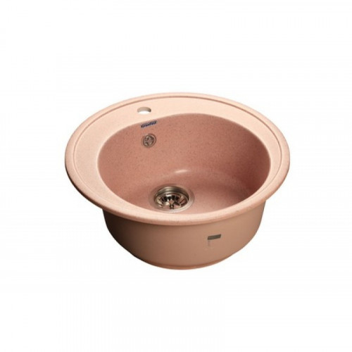 Мойка GRANFEST Rondo GF-R510 (d508) розовый 315 круглая
