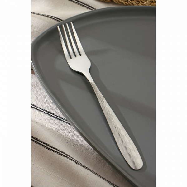 Набор вилок столовых «Ромб», h=20,5 см, 6 шт, цвет серебряный /3795901