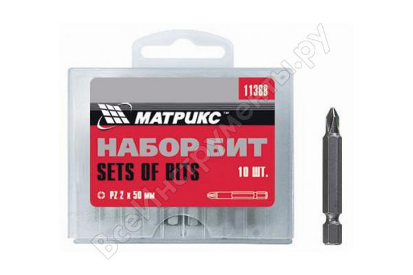 Бита Pz2-50мм, сталь 45X MATRIX  11388