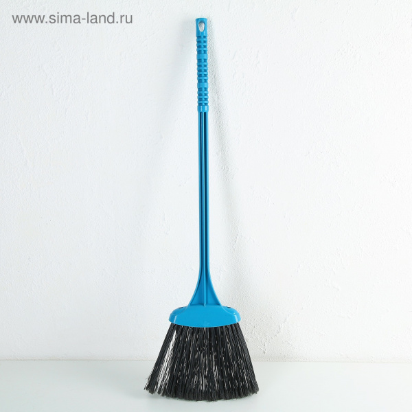 Метла "Удобная" с черенком, жесткая, МИКС 586930
