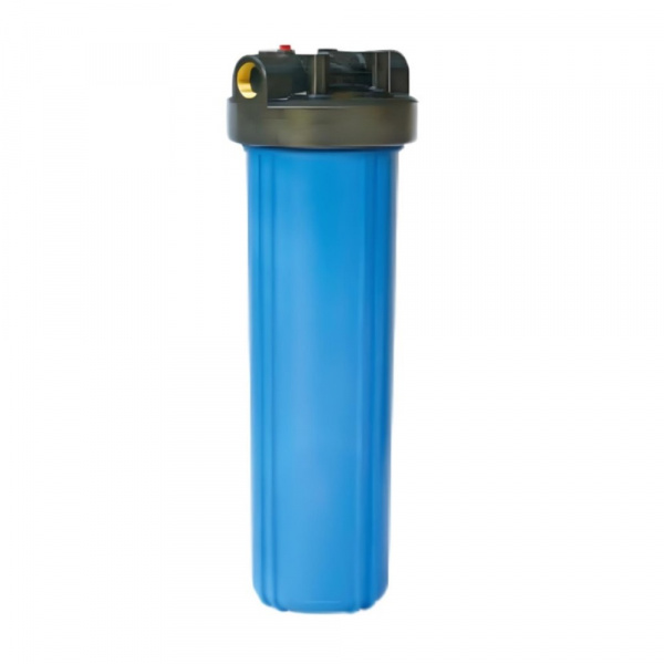 Фильтр колбовый магистральный ВВ20 с картриджем РР и креплением СИНИЙ
