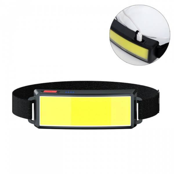 Фонарь налобный аккумуляторный, 5 Вт, TM -G14, 1200 мАч, COB, USB, 12.5 х 4.7 см /7609838