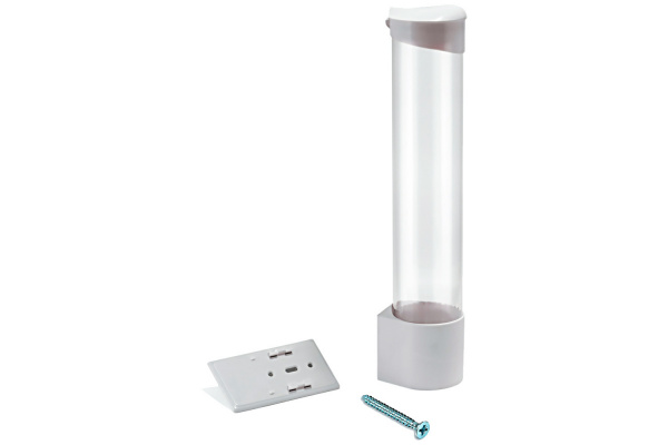 Стаканодержатель НА ШУРУПАХ (белый)