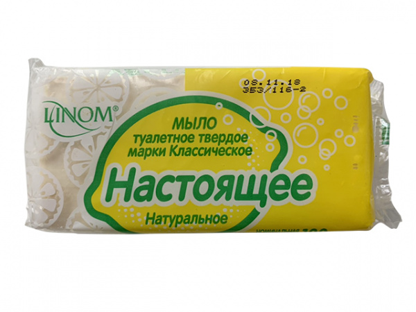 Мыло туалетное "Настоящее", 100 г (4814183006331)