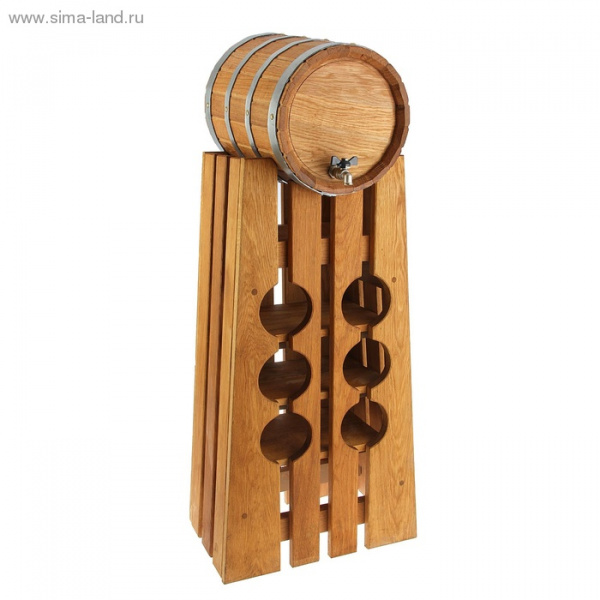 Бочонок на стойке 10л, Дуб 1283008