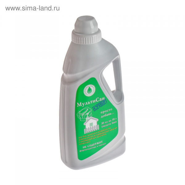 Жидкость для биотуалета универсальная, 1 л, «Мультисан Супер», концентрат/1933181