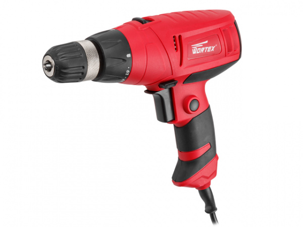 Дрель-шуруповерт WORTEX DR 1323/1023в кор. (350 Вт, патрон БЗП, 30 Нм, шурупы до 6 мм) (DR132300013)