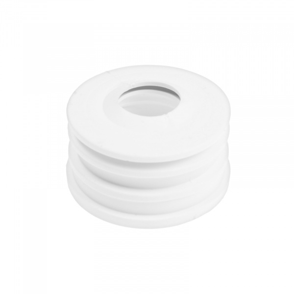 Манжета переходная MasterProf ИС.131686, d=50 х 25 мм, для канализационных труб, ТЭП, белая /9223628