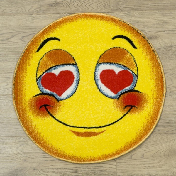 Ковер овальный «Фэнси», размер 75x75 см/9170551