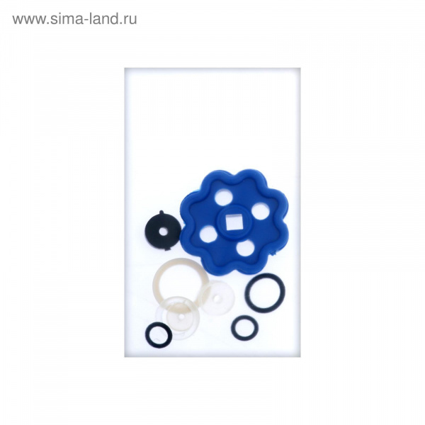 Ремкомплект для вентиля ДУ-15,20,25 Ромашка синяя 3-0007