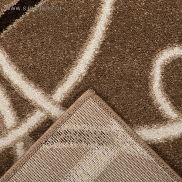 Ковер Фризе Эспрессо 200х300 см, 100% ПП/4186426